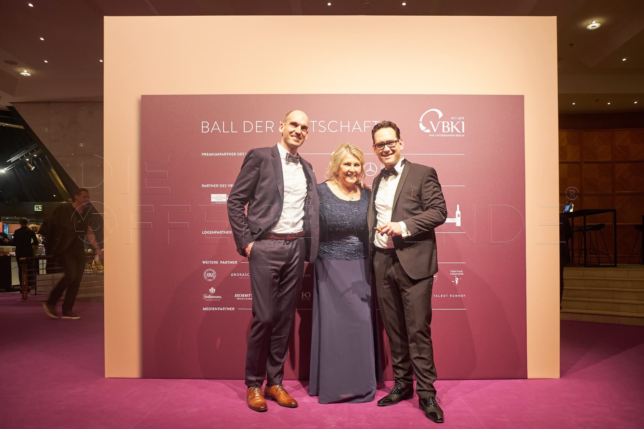 Gäste beim Ball der Wirtschaft in Berlin